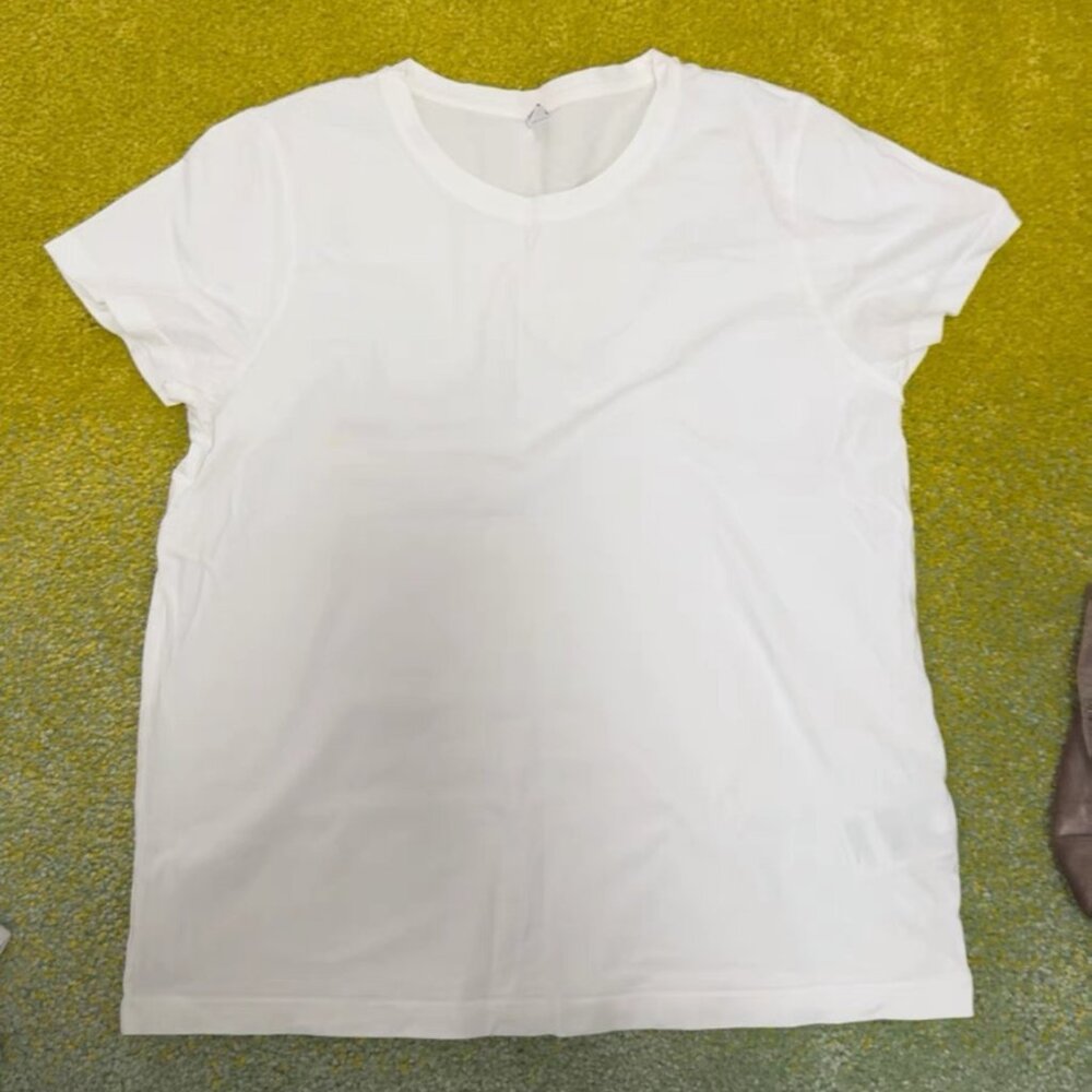 White Basic Tee